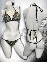 Load image into Gallery viewer, Camo Designer Two Piece T-back - MED (RTS)