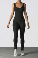 Load image into Gallery viewer, Black Jumpsuit Unitard