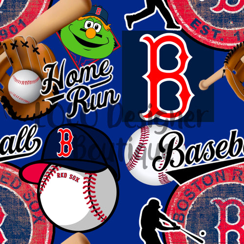 Boston Red Sox & Mascot SEAMLESS FILE