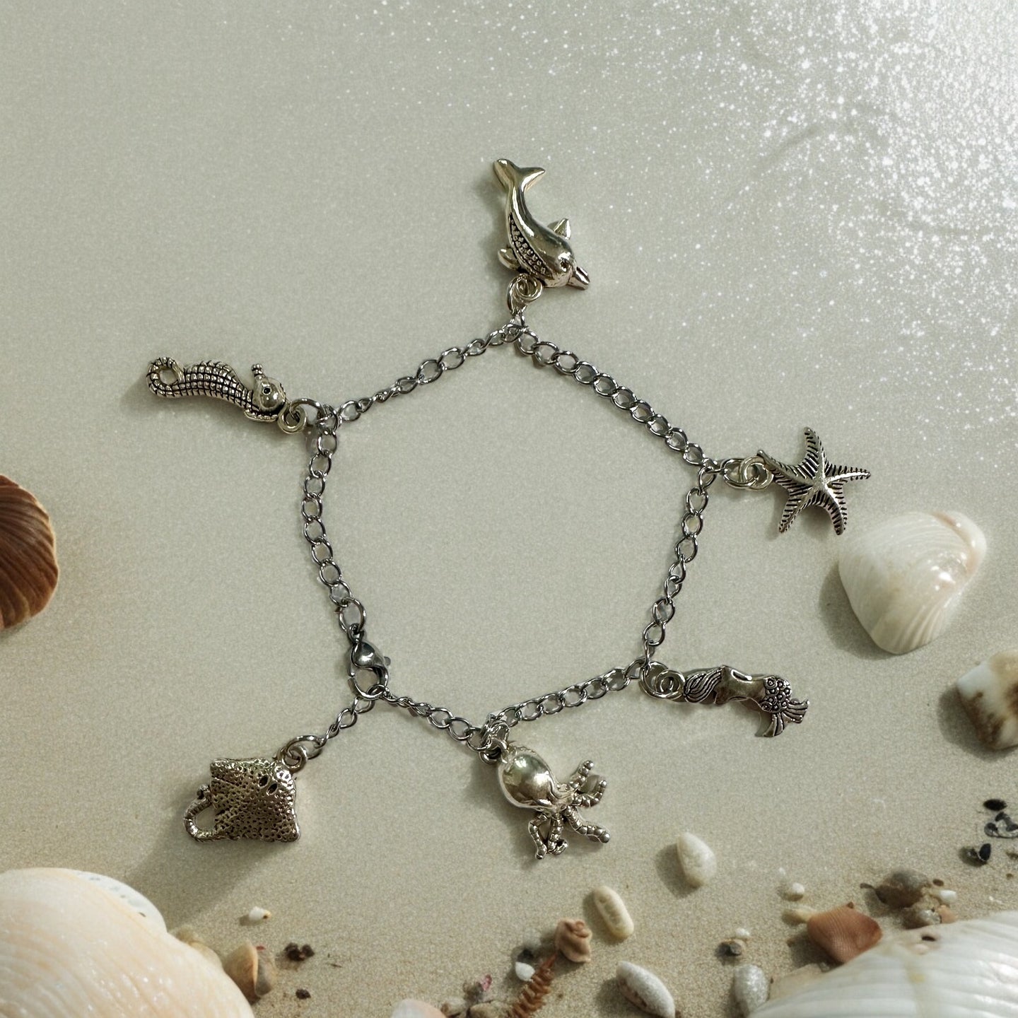 Sea Animal Charm Bracelet RTS