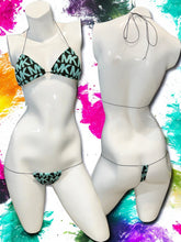 Load image into Gallery viewer, Mk Black &amp; Blue Microkini- (RTS)