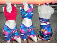 Load image into Gallery viewer, Spaced Out Reversible Wrap Around &amp; Mini Skirt