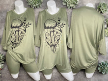 Load image into Gallery viewer, Sage Oversized T-Shirt Lounge &amp; Shorts Set