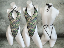 Load image into Gallery viewer, Bougie Camo Front Piece - SMALL (RTS)