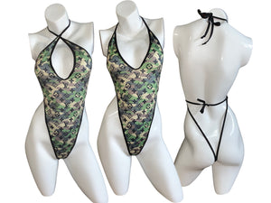 Bougie Camo Front Piece - SMALL (RTS)