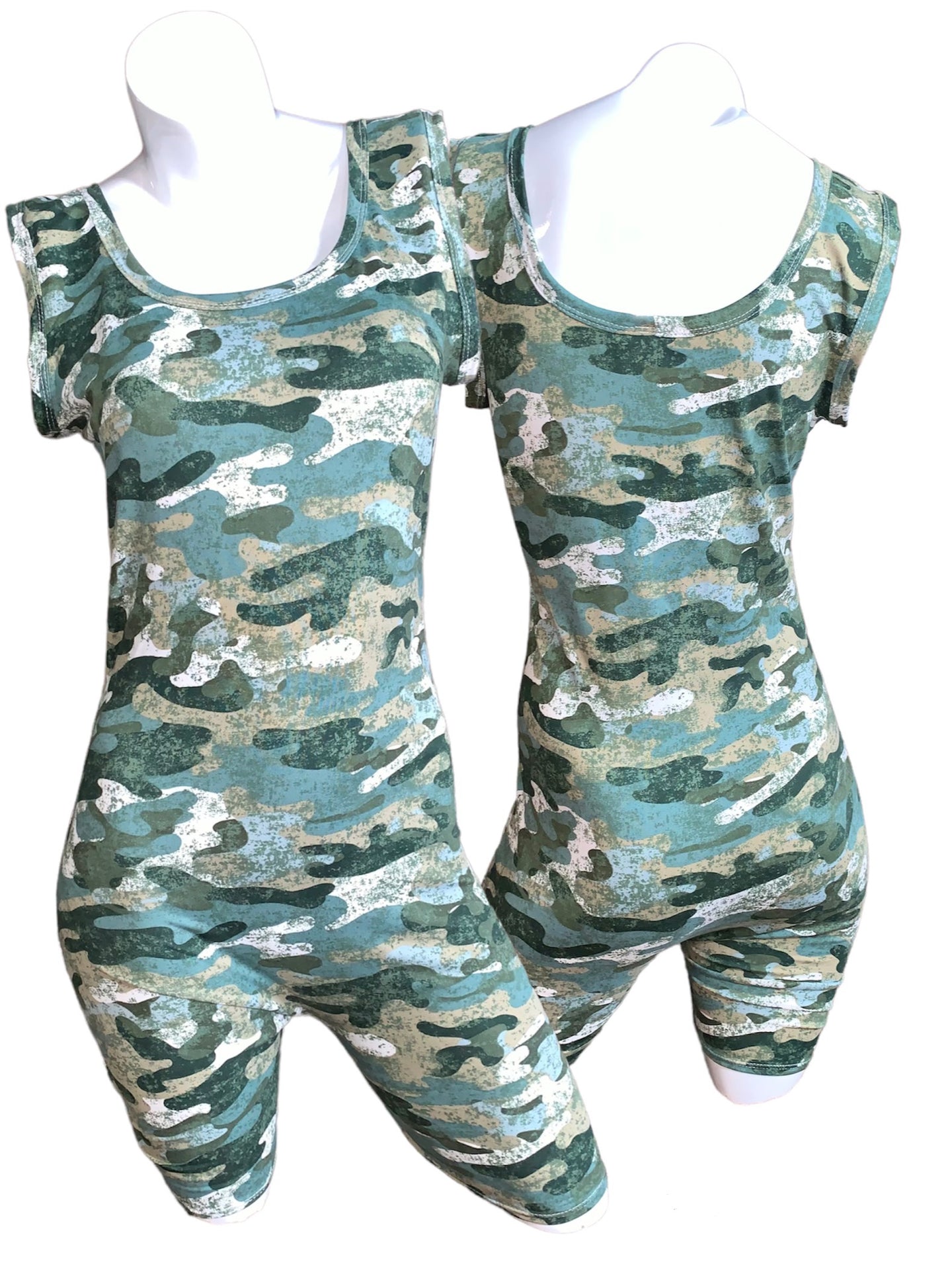 Camo Tank Romper